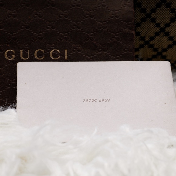 Gucci Diamante Canvas Vintage Web Joy Medium Boston Bag - Picture 14 of 15